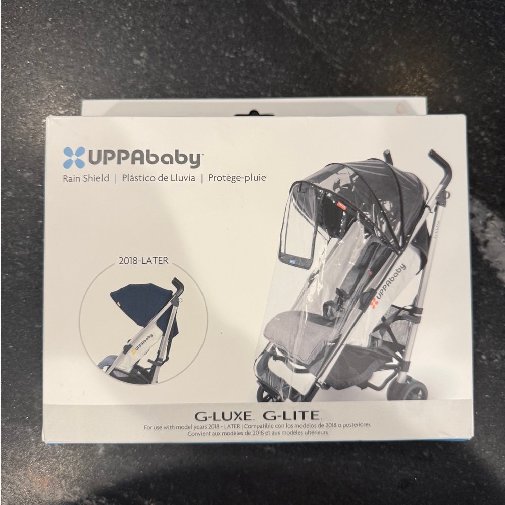 UPPAbaby Rain Shield for G-LUXE and G-LITE Strollers - Clear BNWT